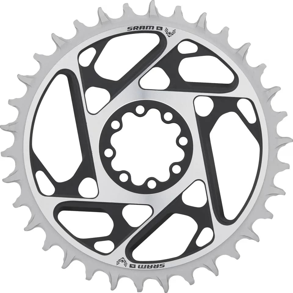 Зірка SRAM T-TYPE 38T Direct Mount 0mm Offset Eagle (including 8 bolts) Black - XXSL D1