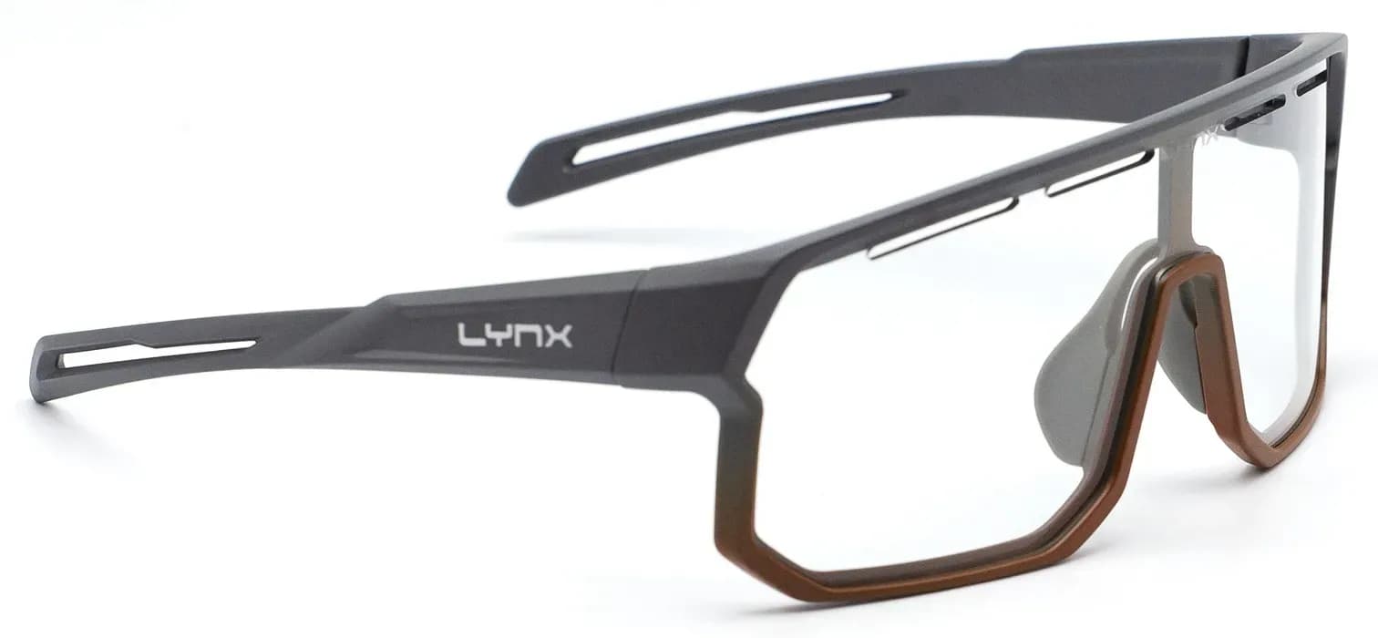 Окуляри LYNX Bismarck PH GC, upper matt gray,lower copper /clear photochromic