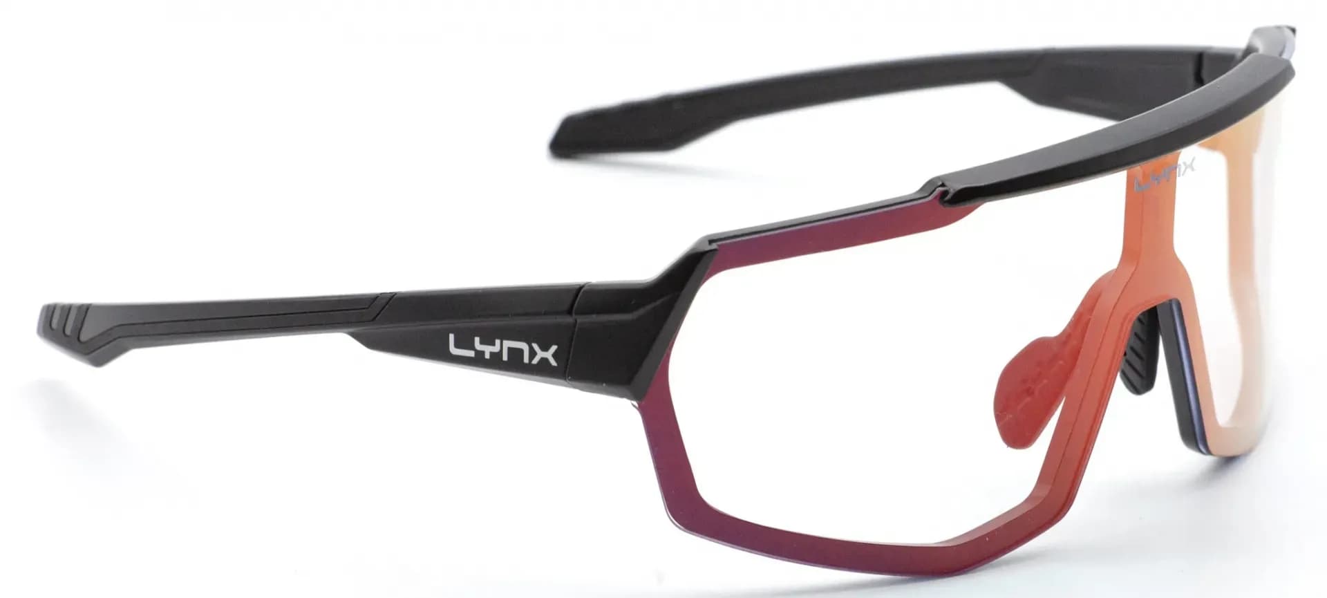 Окуляри LYNX Tucson 2 PH B, matt black/#1 smoke photochromic with black red revo