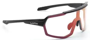 Окуляри LYNX Tucson 2 PH B, matt black/#1 smoke photochromic with black red revo