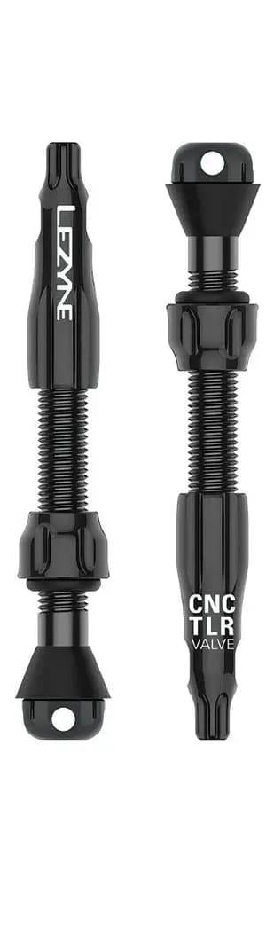 Ніпель для безкамерки LEZYNE CNC TLR VALVE PRO 44MM Чорний Y19