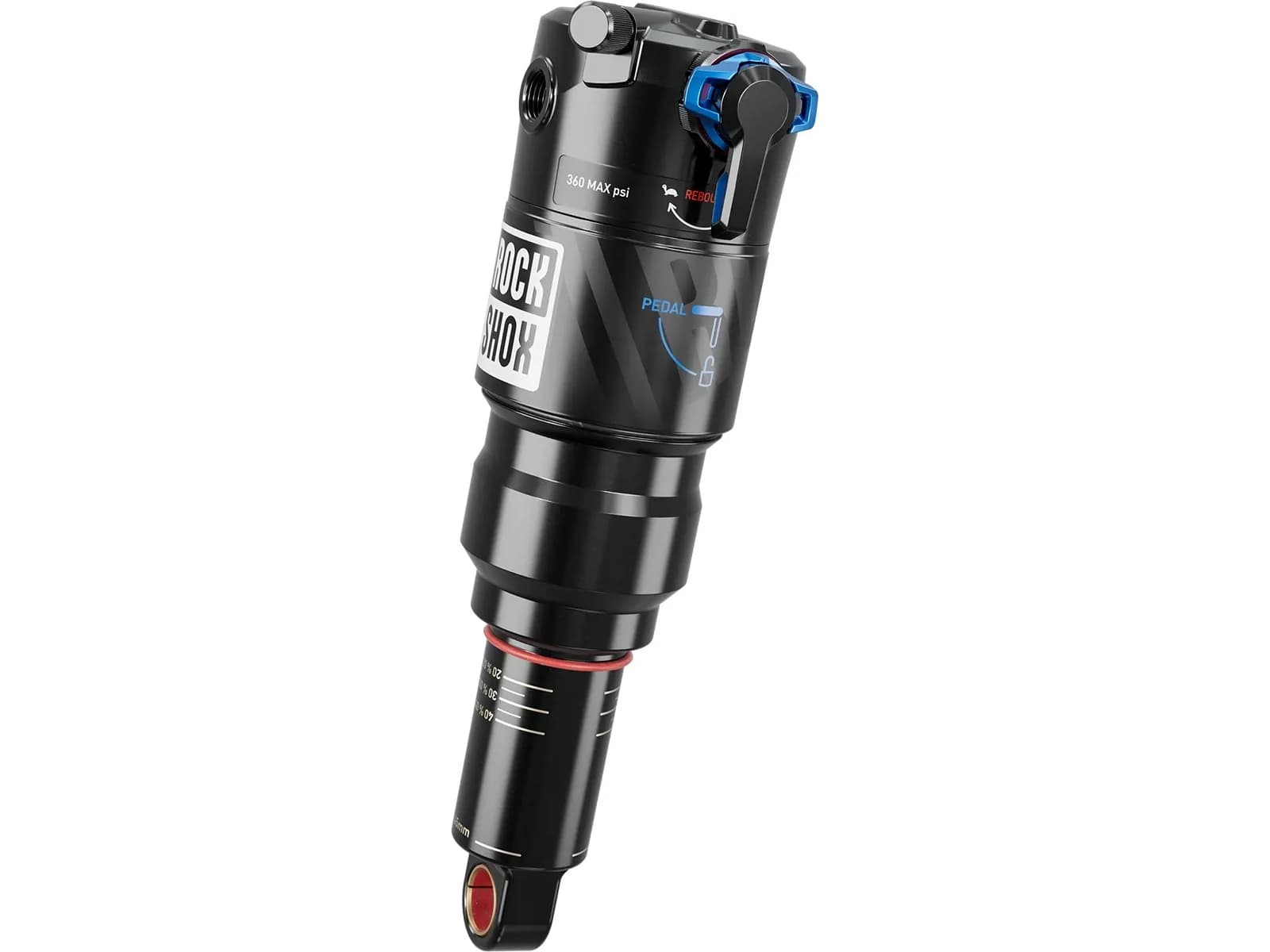 Амортизатор ROCKSHOX Deluxe Ultimate RCT - (205X65) Linear XL, 4 Neg/0 Pos Tokens, Reb55/Comp30, Lockout 4, Trunnion Standard(includes extra red decals) - C2