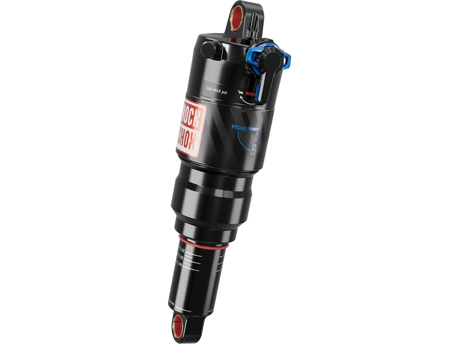 Амортизатор ROCKSHOX Deluxe Ultimate RCT - (230X65) Linear XL, 4 Neg/0 Pos Tokens, Reb55/Comp30, Lockout 4, Standard Standard(includes extra red decals) - C2
