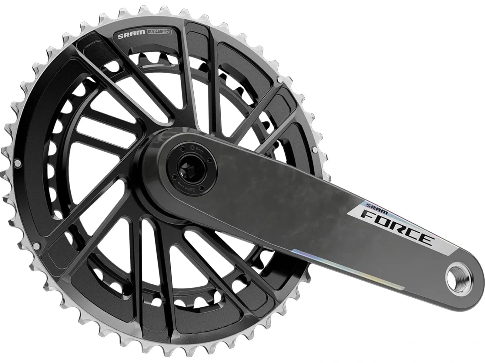 Шатуни SRAM FORCE E1 DUB 175mm - Direct Mount 5037T (BB not included)