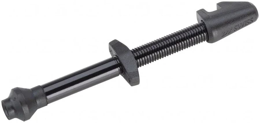 TUBELESS VALVE DT SWISS ALU BLACK 36-48MM