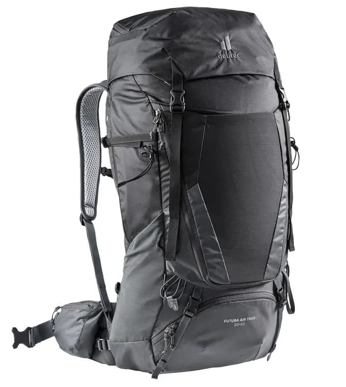 Рюкзак DEUTER Futura Air Trek 50 + 10 колір 7403 black-graphite