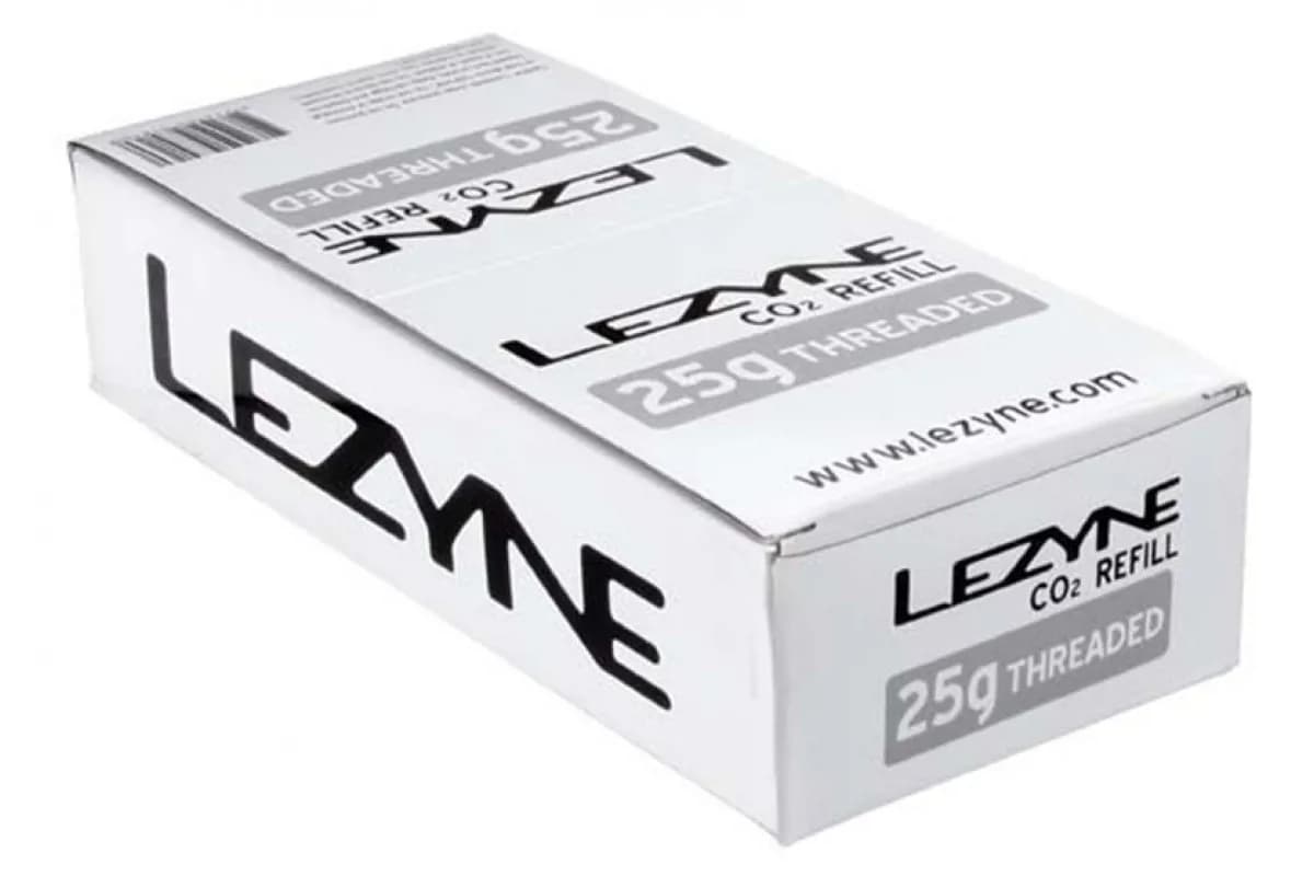 Балон LEZYNE СО2 25G BOX 30 штук Сріблястий Y13