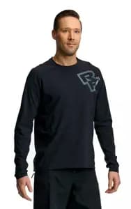 Велофутболка RACE FACE Conspiracy LS Jersey-Black-S