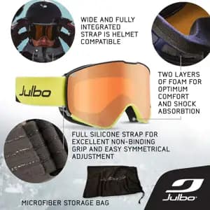 Маска JULBO 761 12 289 ALPHA BLACK/YELLOW CAT 3