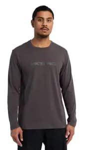 Велофутболка RACE FACE Commit LS Tech Top-Charcoal-S