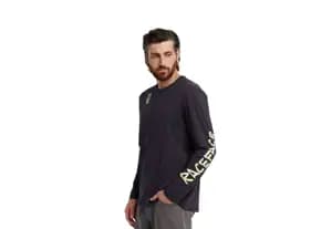 Велофутболка RACE FACE Commit LS Tech Top-Black-S