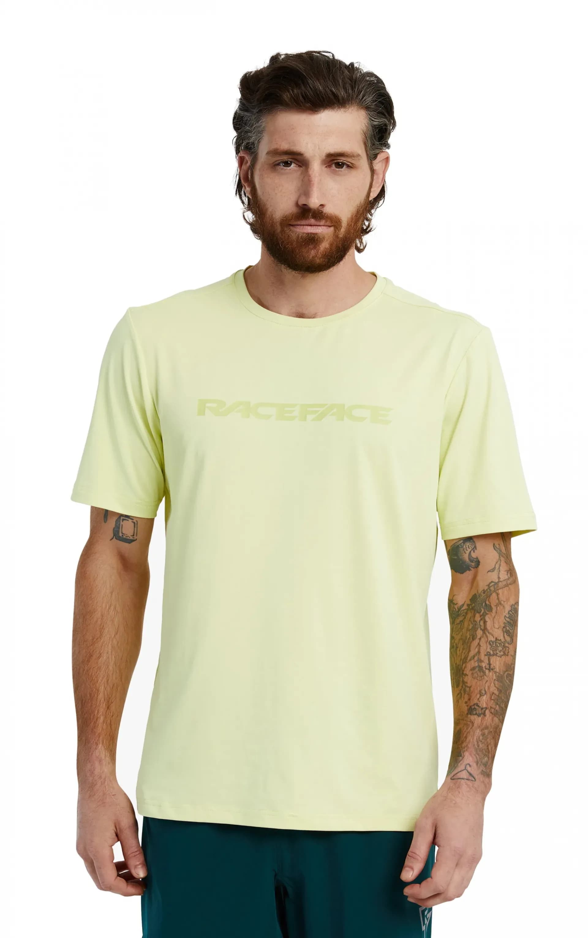 Велофутболка RACE FACE Commit SS Tech Top-Tea Green-S