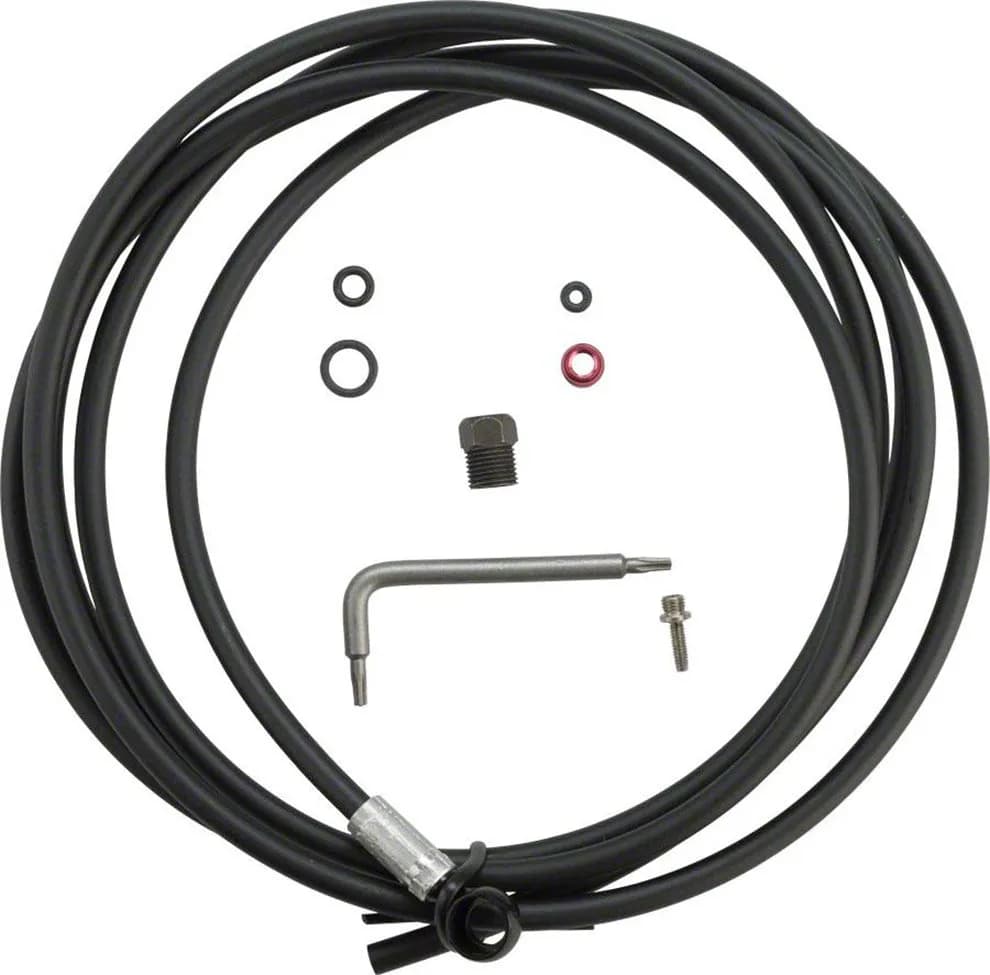 Набір гідролінії SRAM Monoblock, 2000mm, Black - Red eTap HRD/S900 Aero HRD
