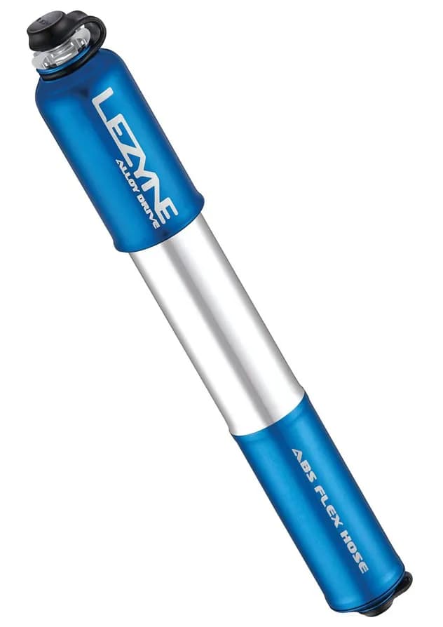 Ручний насос LEZYNE ALLOY DRIVE - M Блакитний 90psi Y13