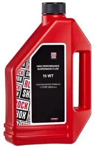 Мастило RockShox Suspension Oil, 15wt, 1 Літр - (Штани вилки)