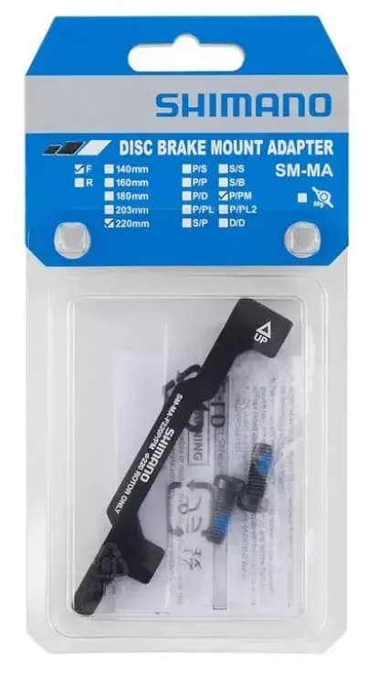 Адаптер для диск гальм, передній SM-MA-F220 PM/PM, ротор 220мм (180/220)