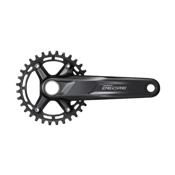 Шатуни Shimano FC-M5100-1 DEORE, інтегрована вісь, 170мм 32T, CL-52мм без каретки, OEM