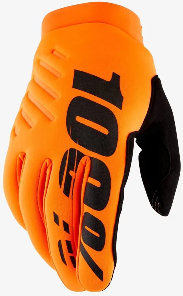 Зимові перчатки 100% BRISKER Glove [Fluo Orange], L (10)