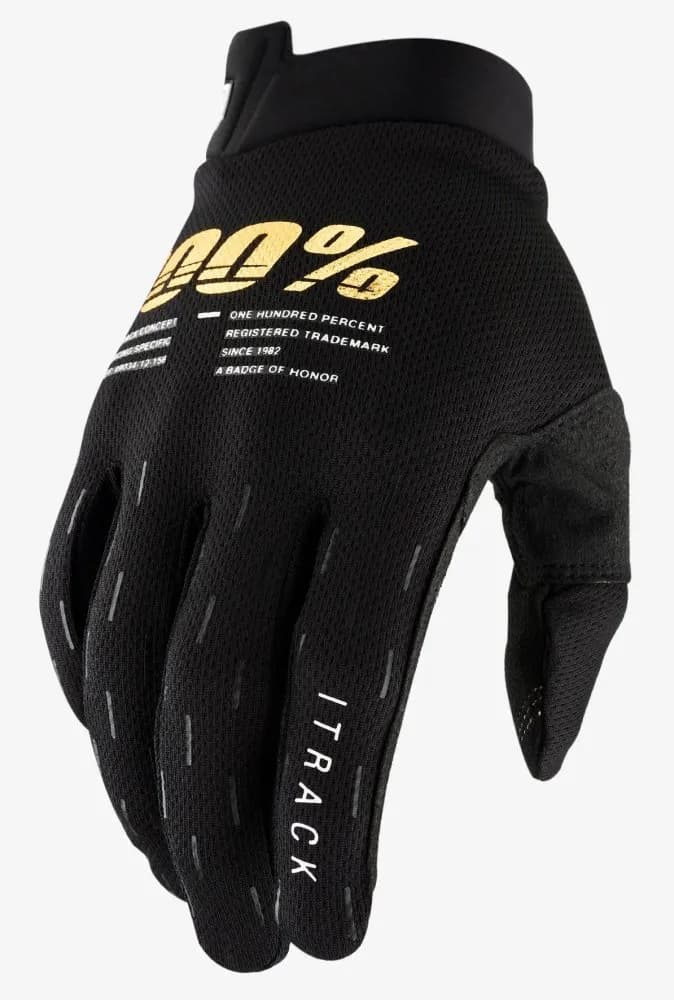 Перчатки 100% iTRACK Glove [Black], M (9)