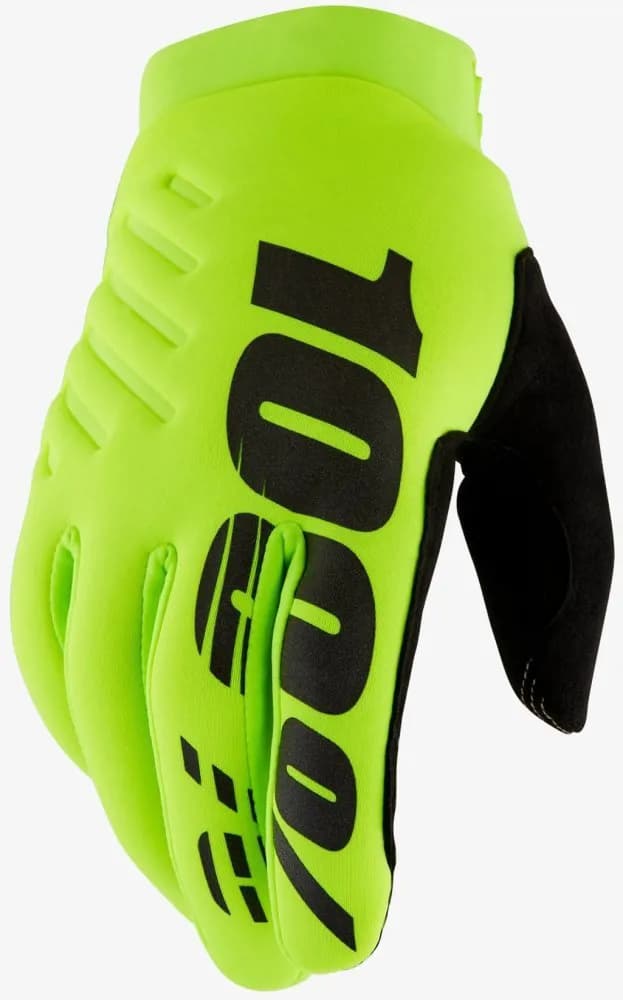 Перчатки 100% BRISKER Youth Glove [Fluo Yellow], YXL (8)