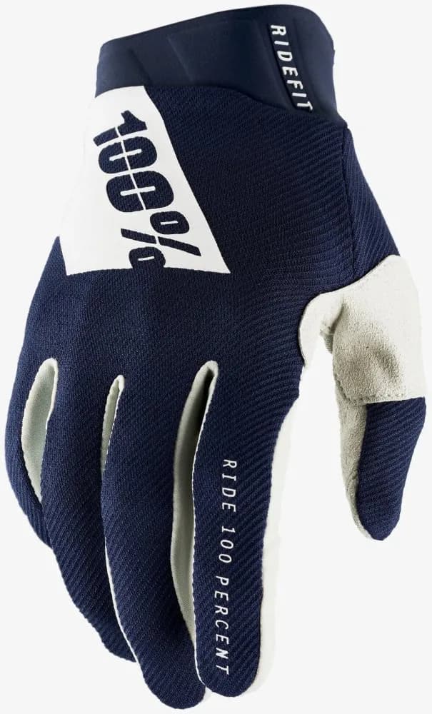 Перчатки 100% RIDEFIT Glove [Navy], M (9)