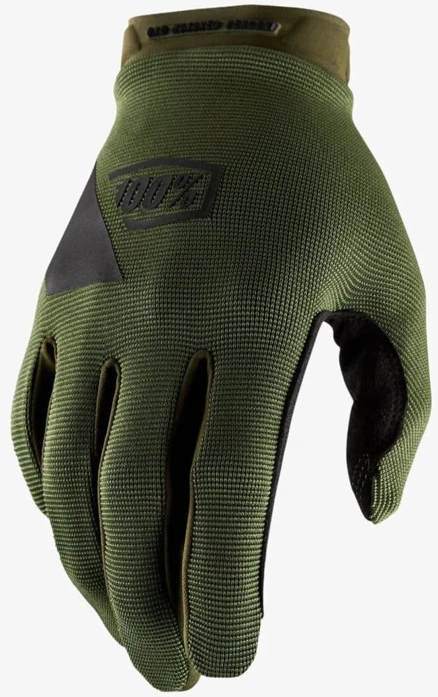 Перчатки Ride 100% RIDECAMP Glove [Army Green], M (9)