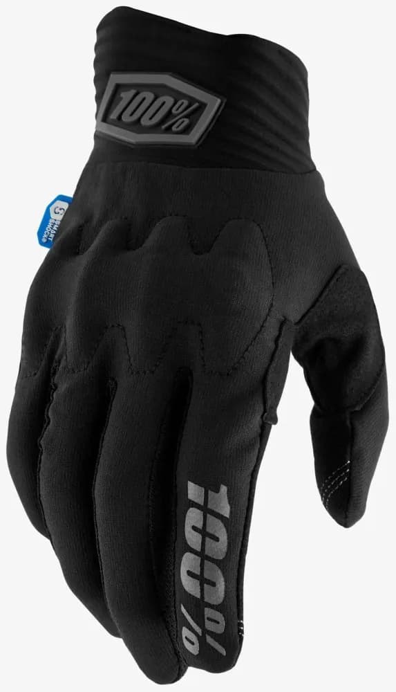 Перчатки 100% COGNITO Glove - Smart Shock® [Black], L (10)