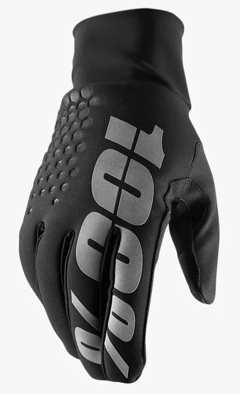 Зимові перчатки 100% BRISKER HYDROMATIC Glove [Black], M (9)