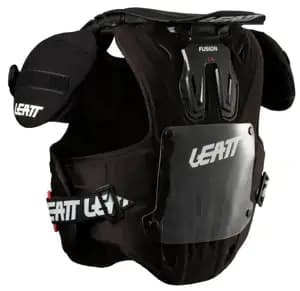 Дитячий захист LEATT FUSION 2.0 Youth Vest Protector [Black], YXXL