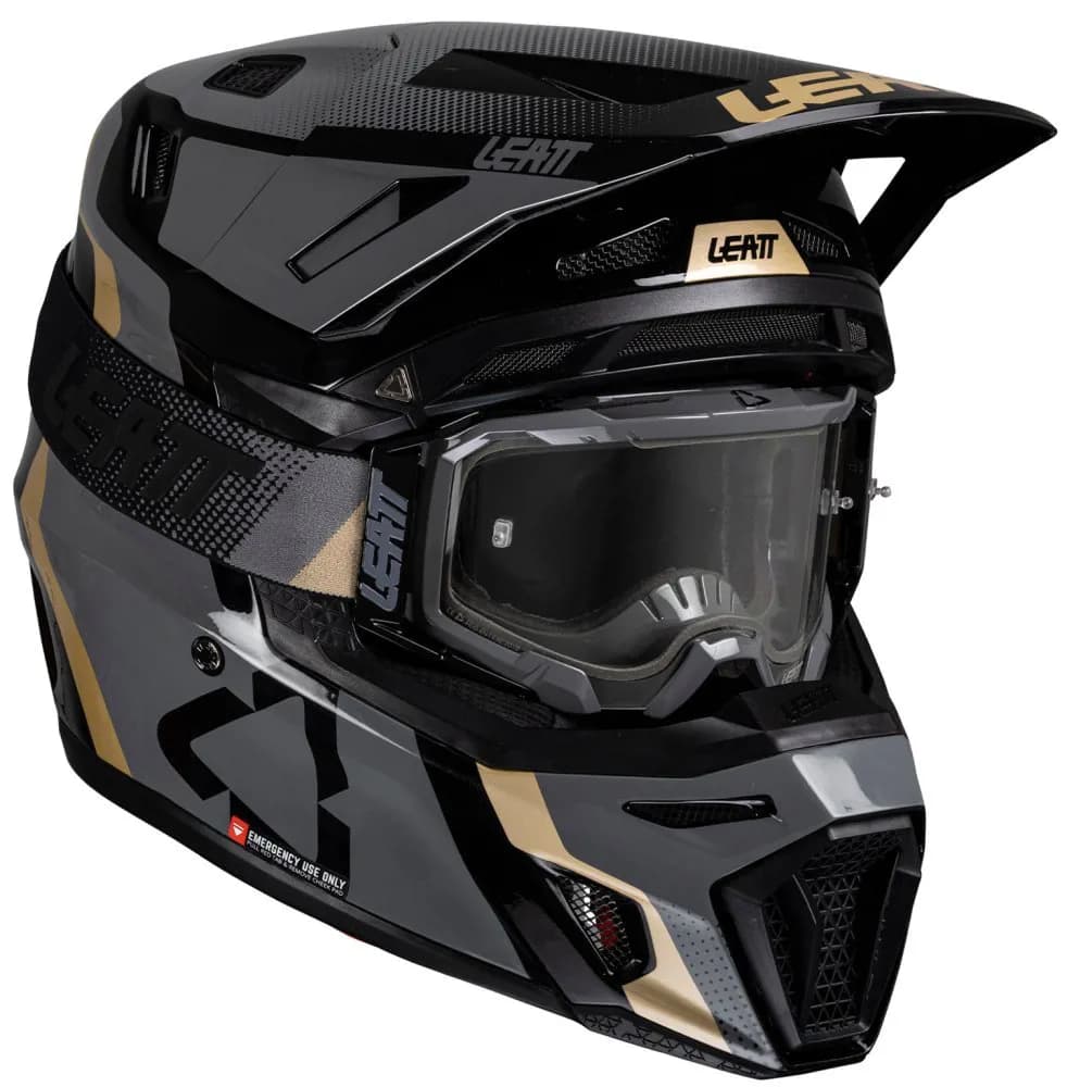Шолом LEATT Moto 8.5 Helmet + Goggle [Black], M