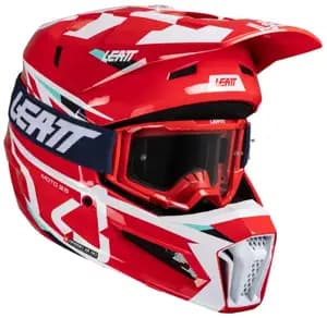 Шолом LEATT Moto 3.5 Helmet + Goggle [Red], S