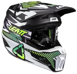 Шолом LEATT Moto 3.5 Helmet + Goggle [Storm Teal], XS