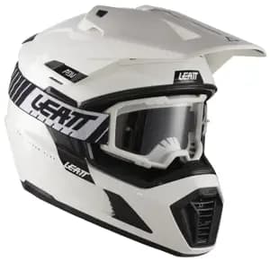 Шолом LEATT 7.5 Adventure Helmet + Goggle [White], S