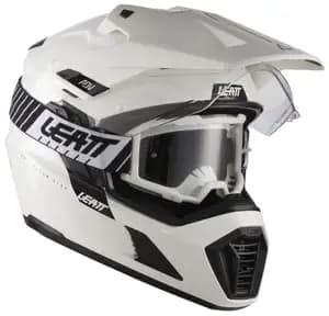 Шолом LEATT 7.5 Adventure Helmet + Goggle [White], S