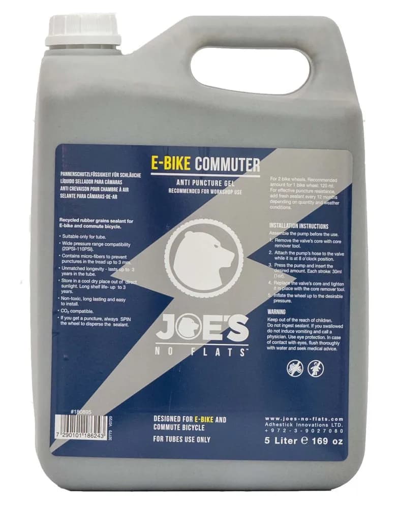 Герметик Joe's E-Bike Commuter Gel Sealant [5л], Sealant tube