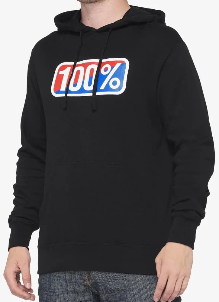 Толстовка 100% Hoodie - CLASSIC [Black], M