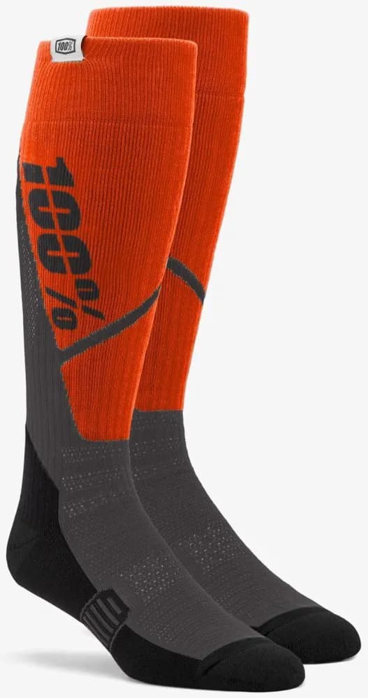 Шкарпетки 100% TORQUE Sock [Charcoal], L/XL