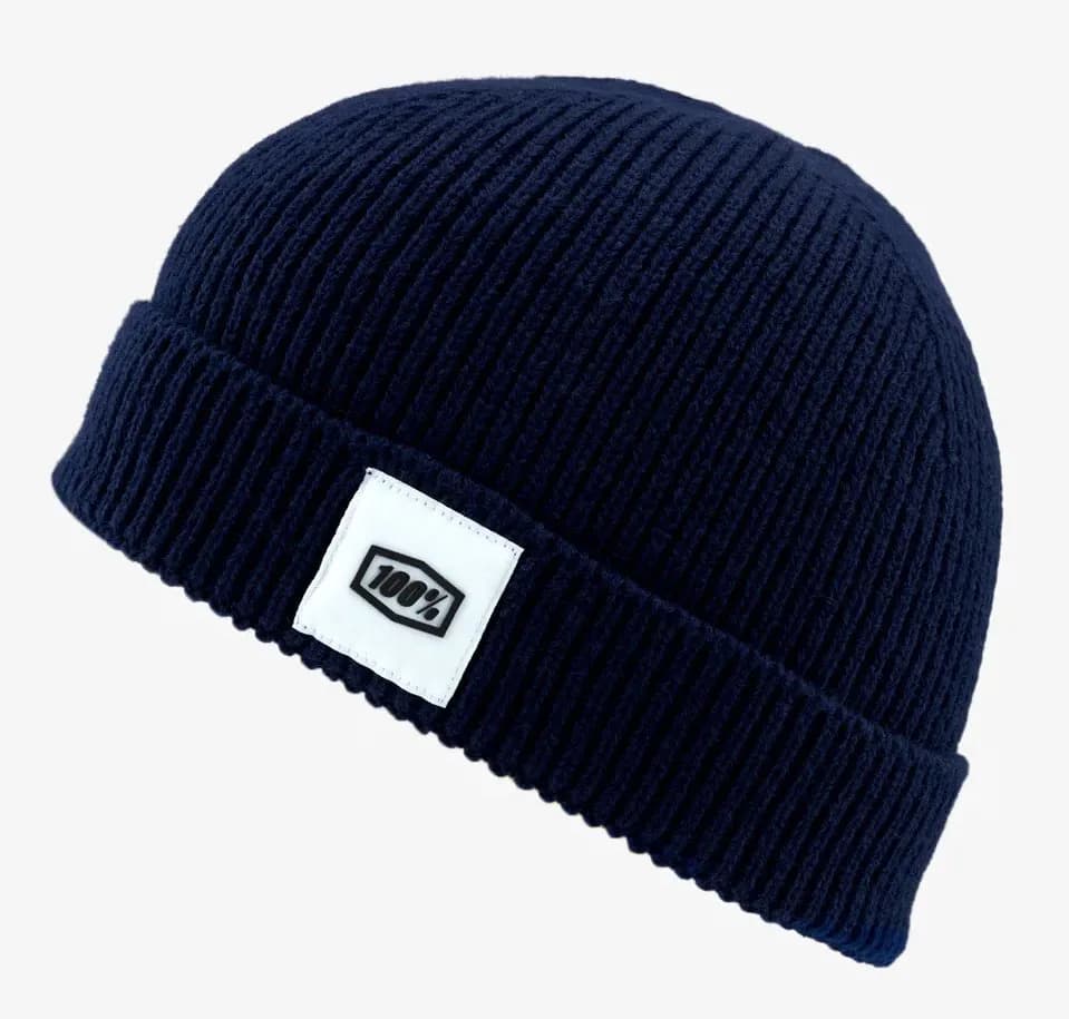 Шапка 100% Cuff Beanie - RIOT [Navy], One Size