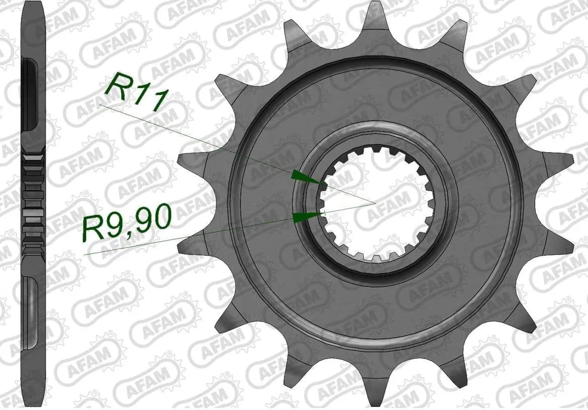 Зірка AFAM 520 Sprocket - Yamaha, 13z