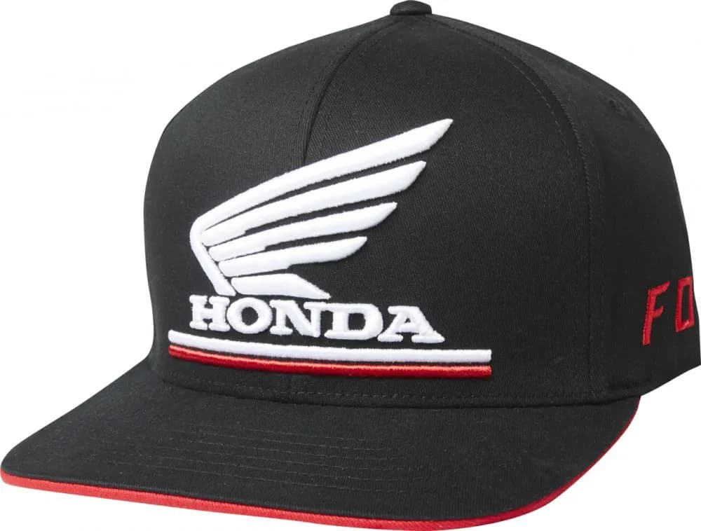 Кепка FOX FlexFit Hat - HONDA® [Black], S/M