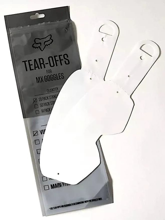 Зривки FOX MAIN (Gen.2) Tear-Offs - 20 pack, No Size