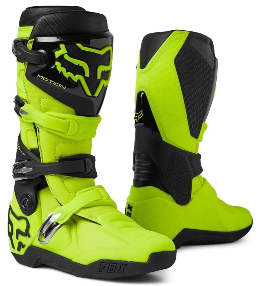 Мотоботи FOX MOTION Boot [Flo Yellow], 12