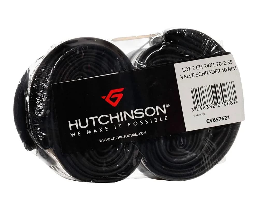 Набір з 2х камер HUTCHINSON CH LOT 2 24X1.70-2.35 VS 40 мм