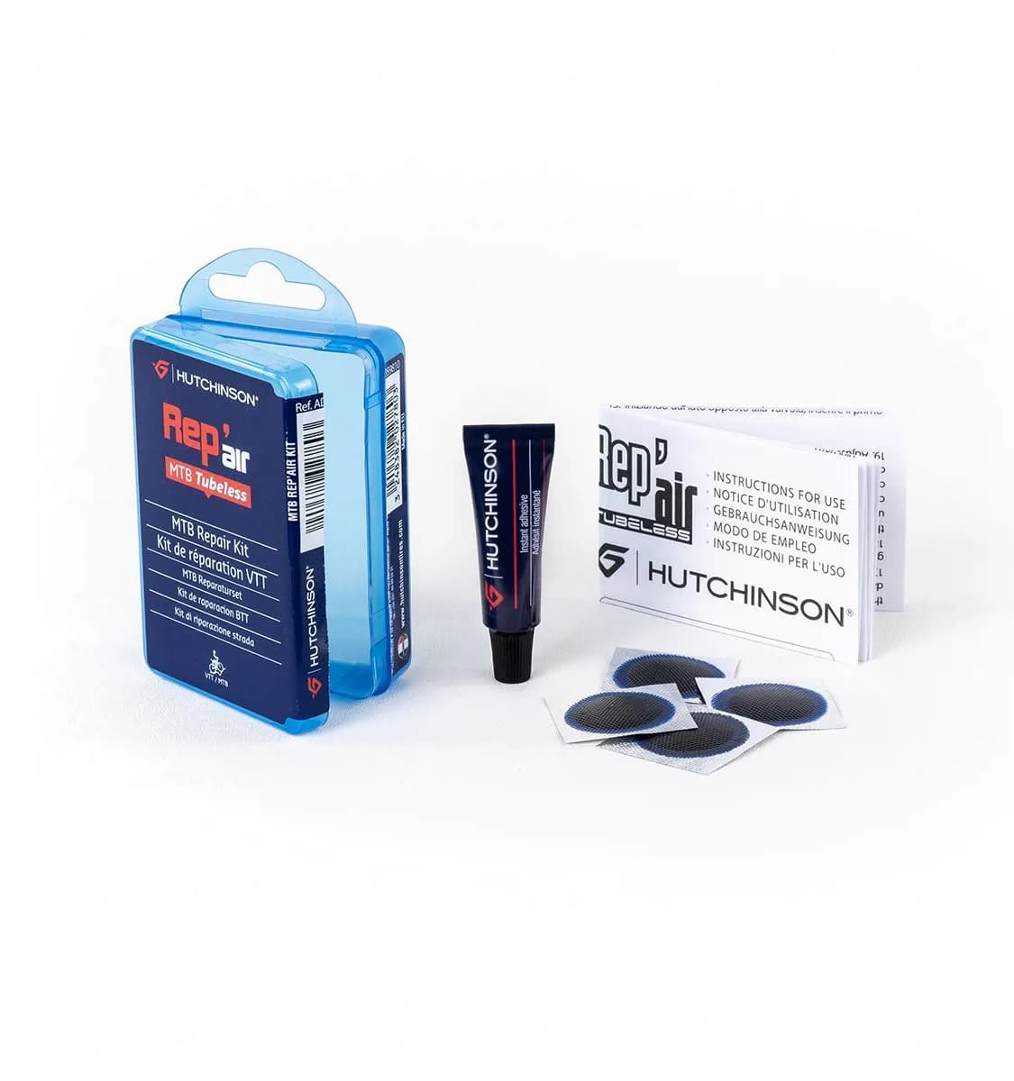 Набір латок для безкамерних покришок HUTCHINSON REP'AIR TUBELESS VTT (/12)