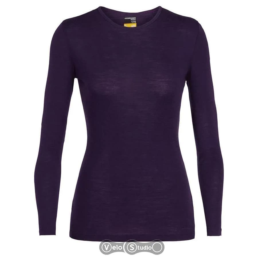 Термофутболка з довгим рукавом ICEBREAKER 175 Everyday LS Crewe WMN Lotus M