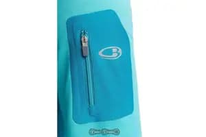 Термокофта ICEBREAKER Atom LS Zip WMN aquamarine/alpine/alpine S