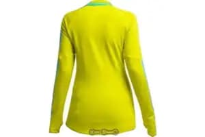 Термокофта ICEBREAKER Atom LS Zip WMN chartreuse/glacier/white M