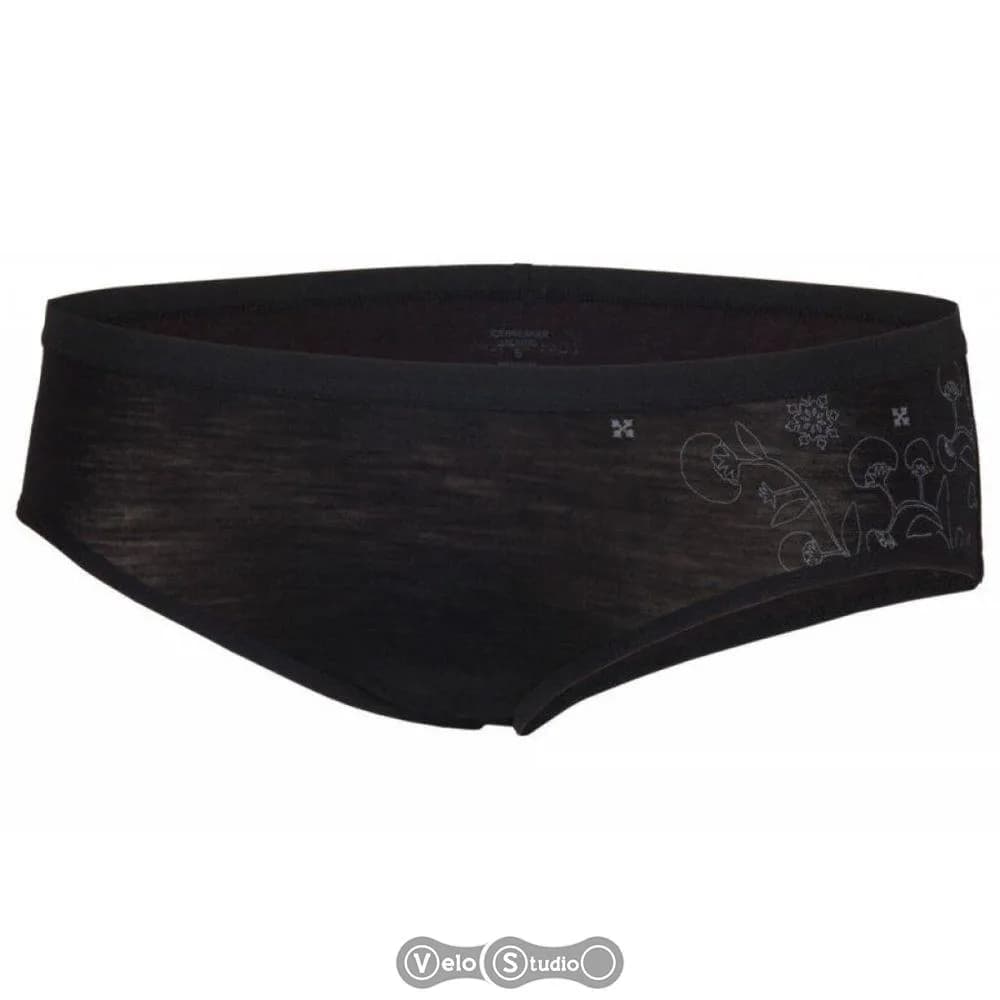Труси ICEBREAKER BF 150 Siren Hipkini WMN Botanical black XS