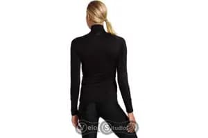 Термофутболка з довгим рукавом ICEBREAKER BF 200 Chakra Zip WMN cognac L