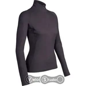 Термофутболка з довгим рукавом ICEBREAKER BF 200 Chakra Zip WMN java L
